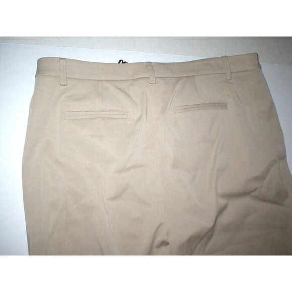 NWT Womens 10 Worth New York Slacks $378 Beige Khaki Tan Tall Twill Melbourne - Picture 5 of 6